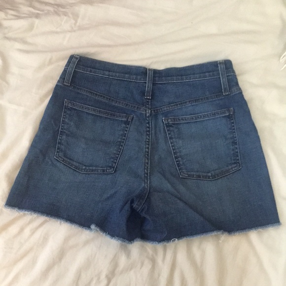 J Crew high waisted denim shorts - Picture 4 of 6